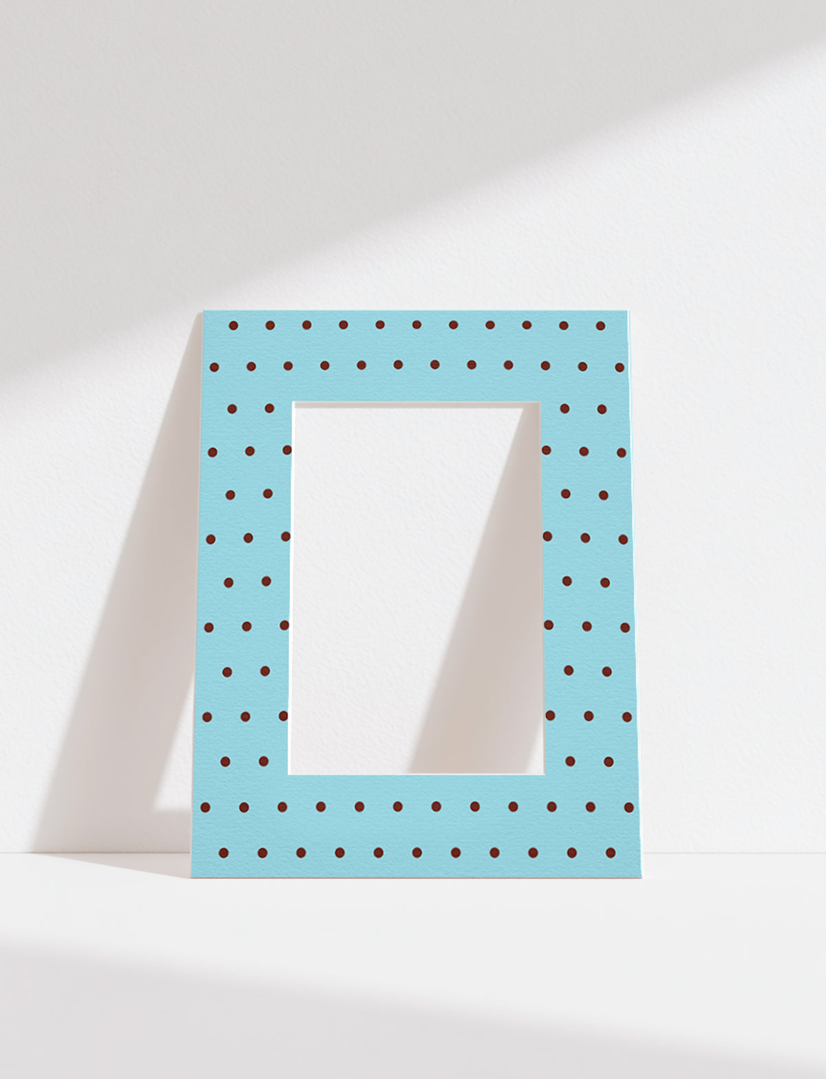 Dot Photo Mount in Blue