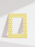 Dot Photo Mount in Yellow