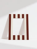 Stripe Photo Mount in Brown